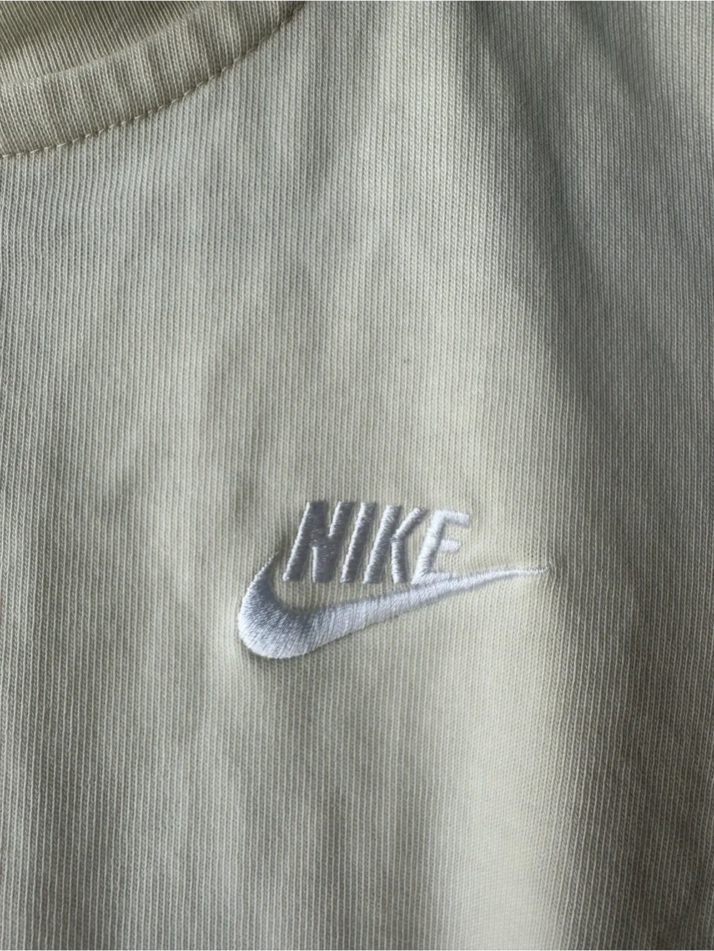Nike light yellow Sleeveless Dress